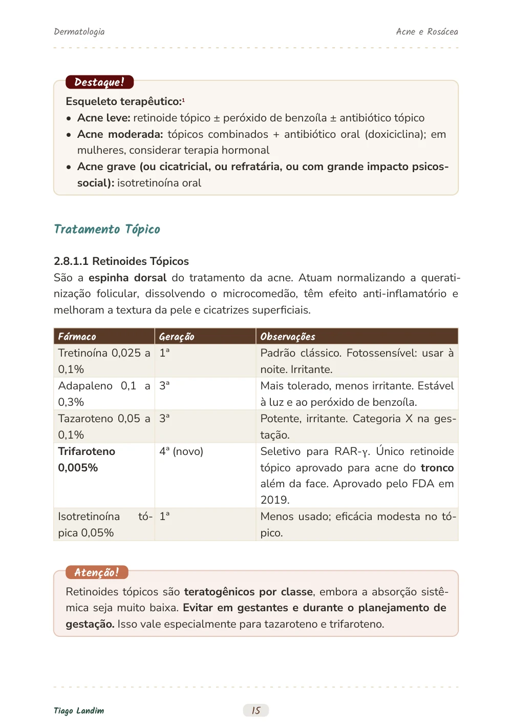 Acne e Rosácea