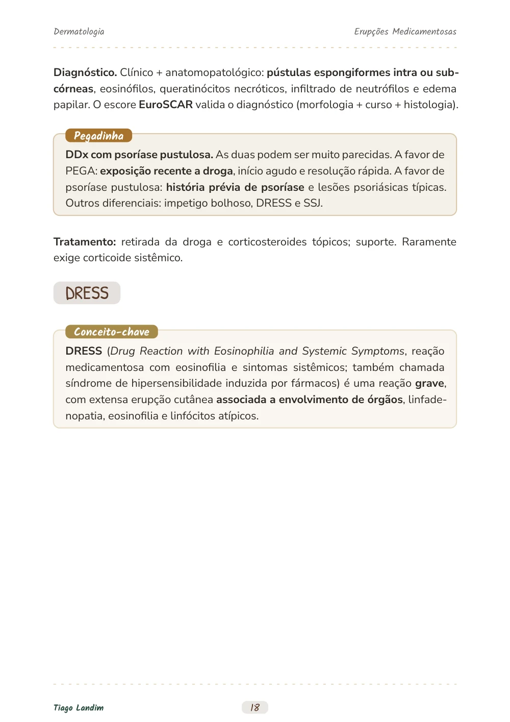 Erupções Medicamentosas