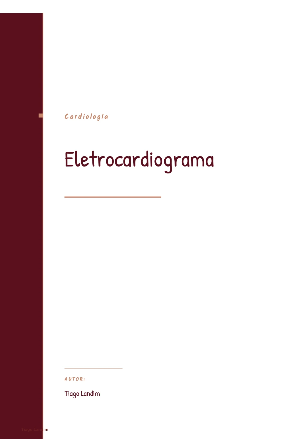 Eletrocardiograma