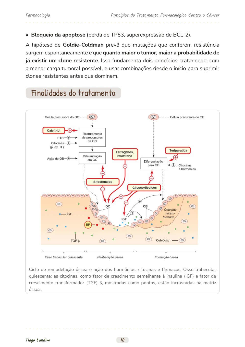 Princípios do Tratamento Farmacológico Contra o Câncer