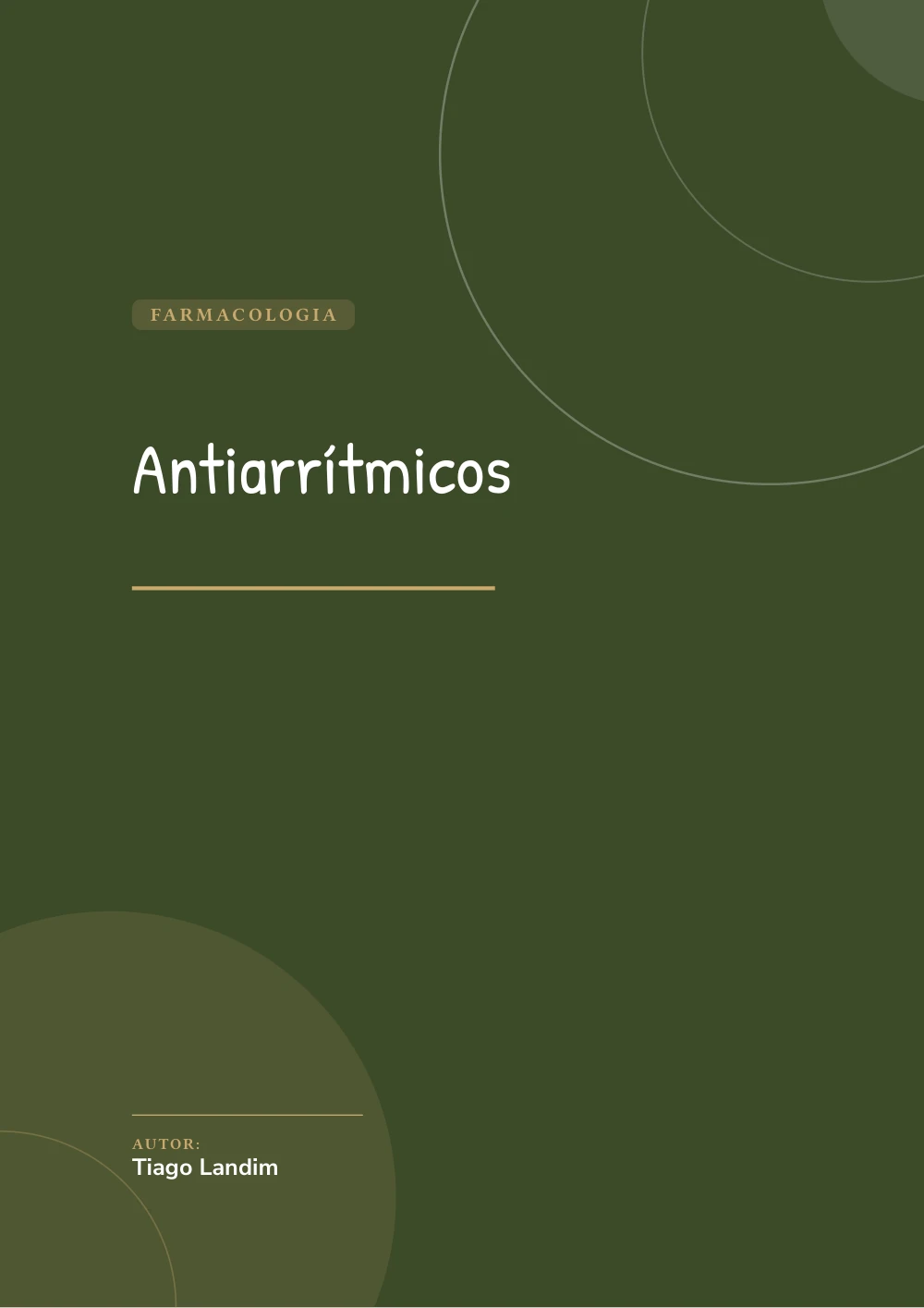 Capa de Antiarrítmicos