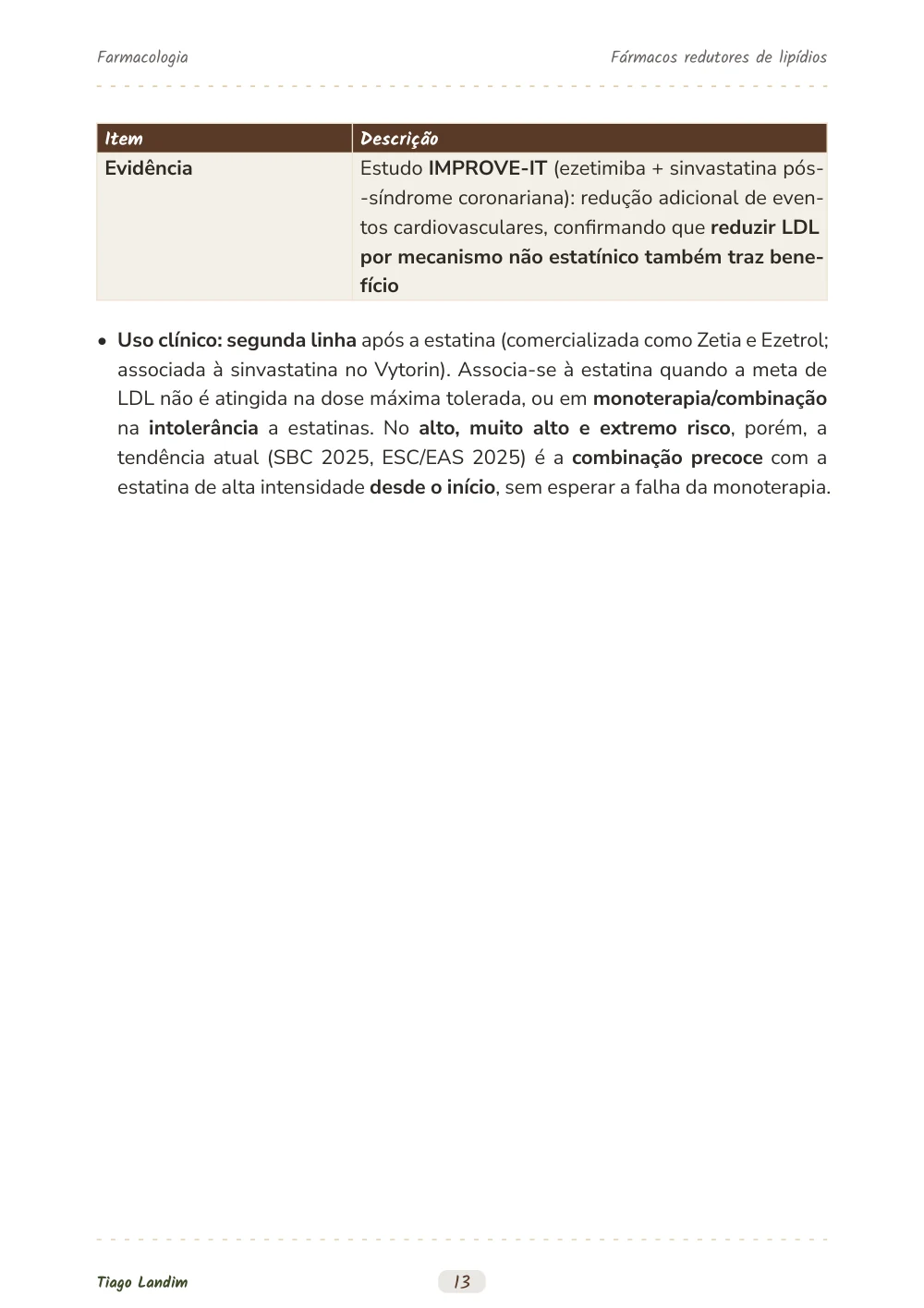 Fármacos redutores de lipídios