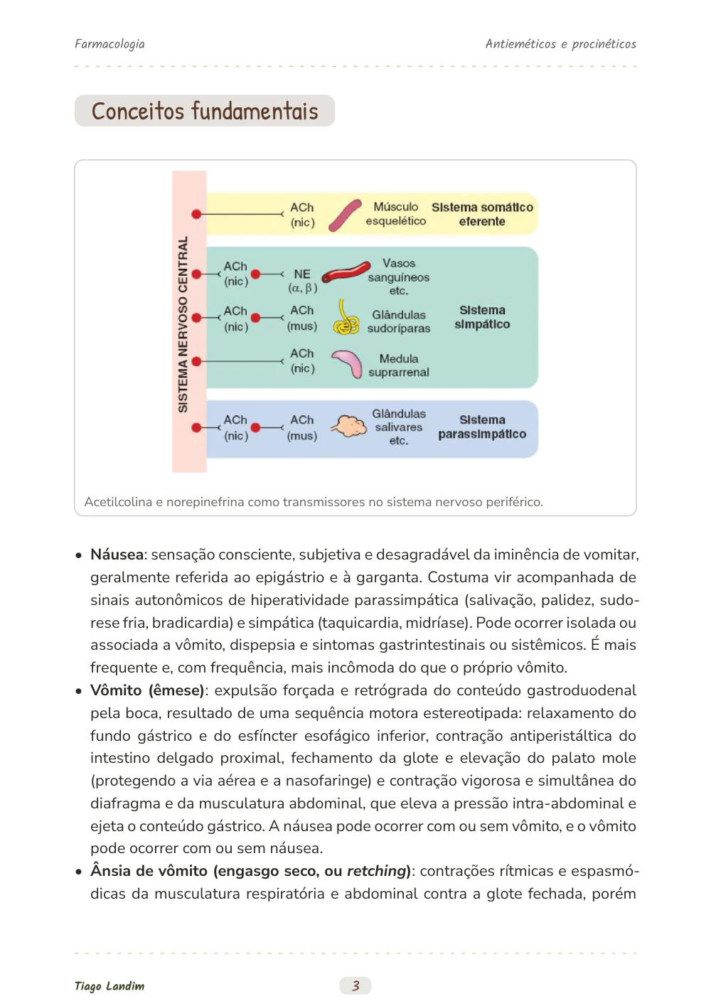 Antieméticos e procinéticos