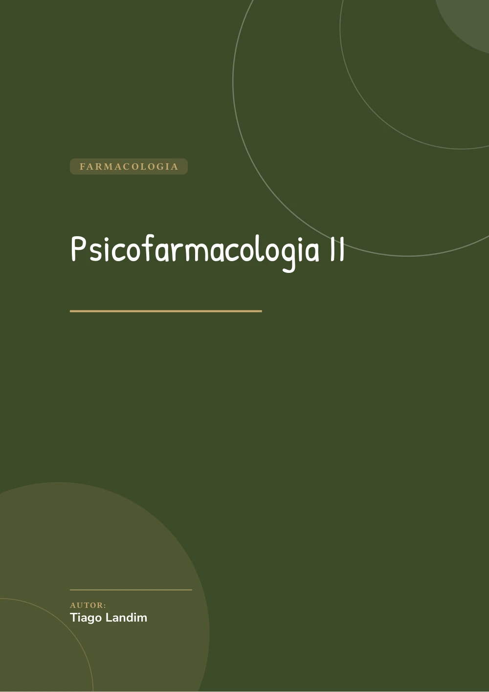 Capa de Psicofarmacologia II