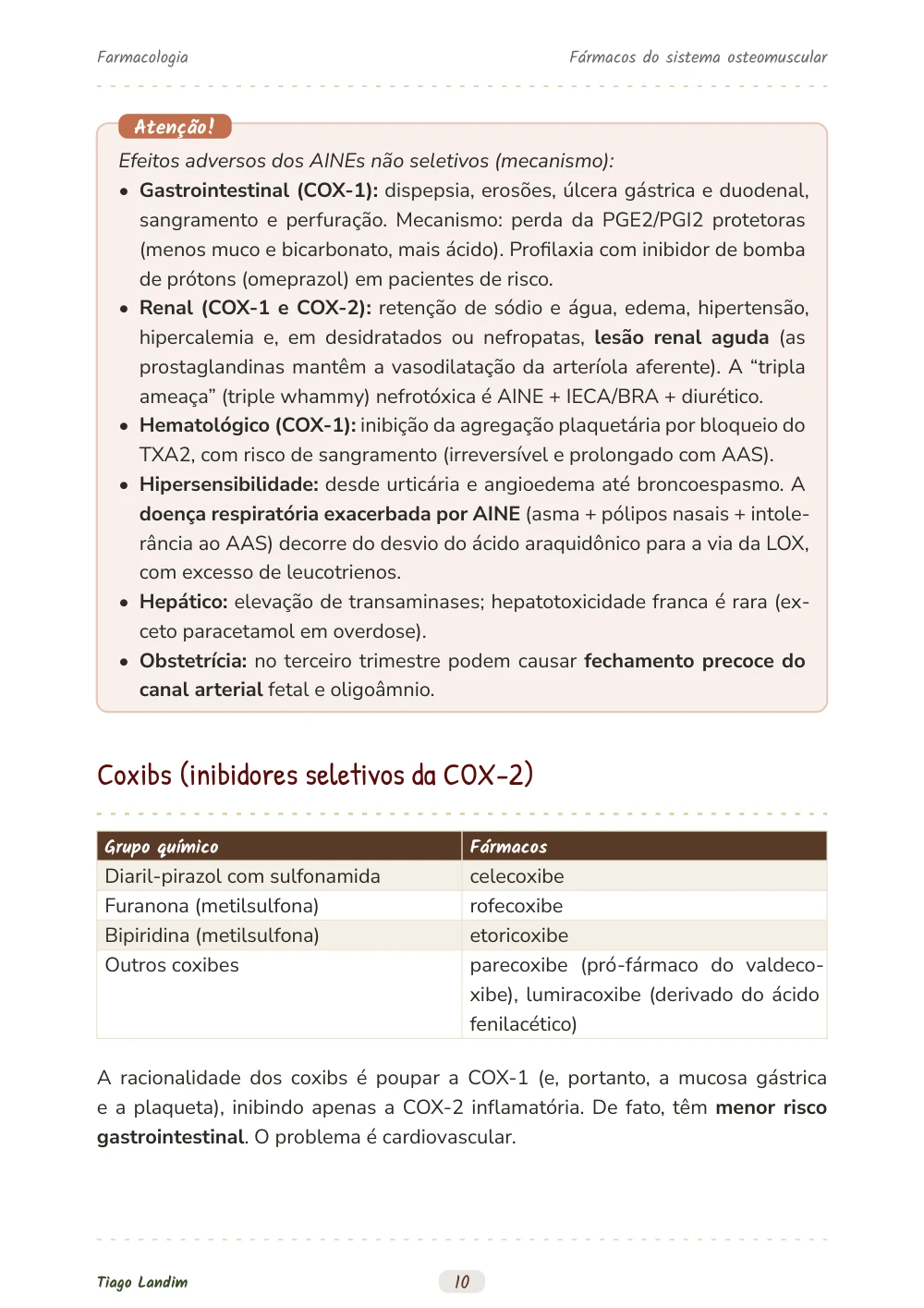 Fármacos do sistema osteomuscular