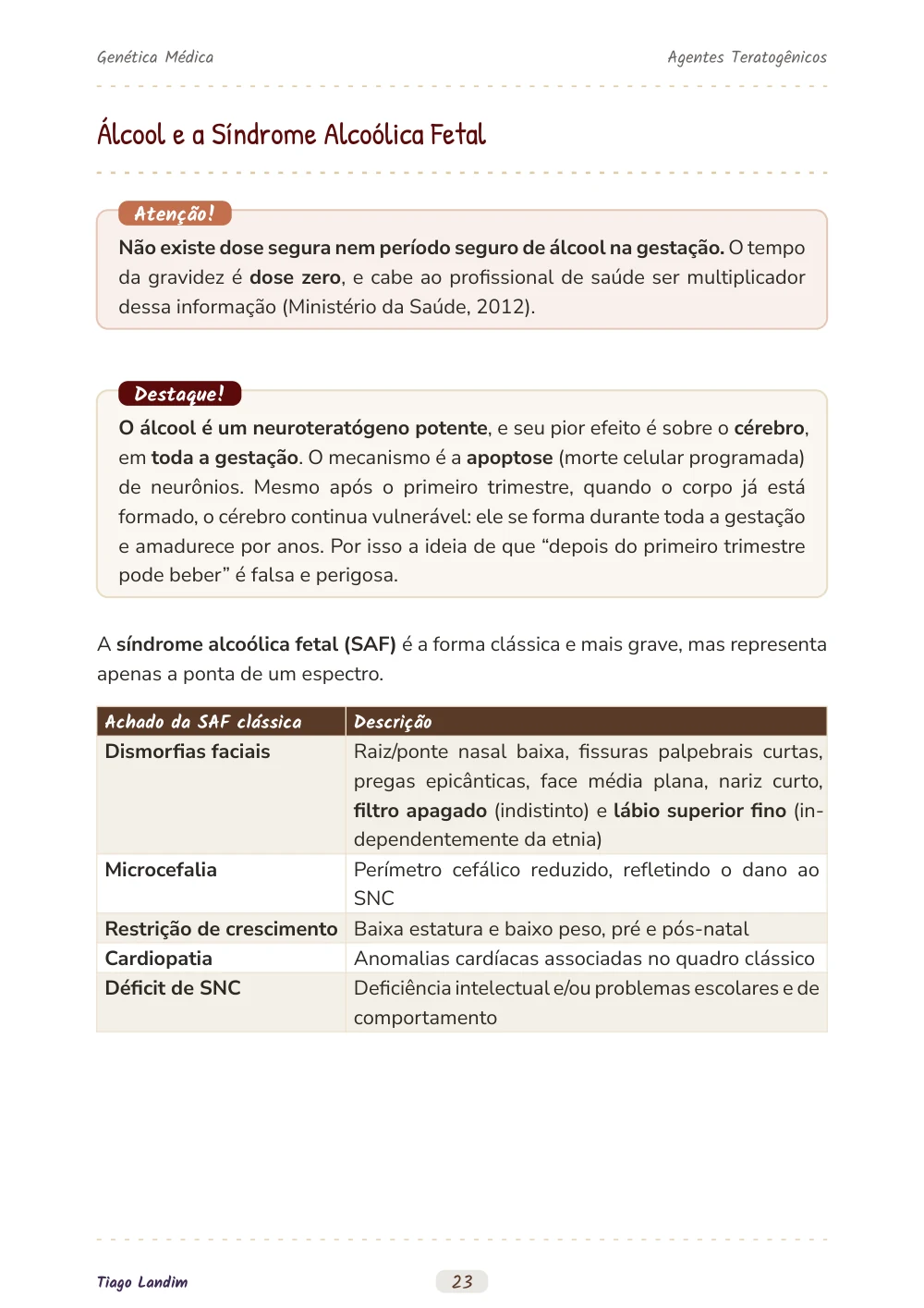 Agentes Teratogênicos