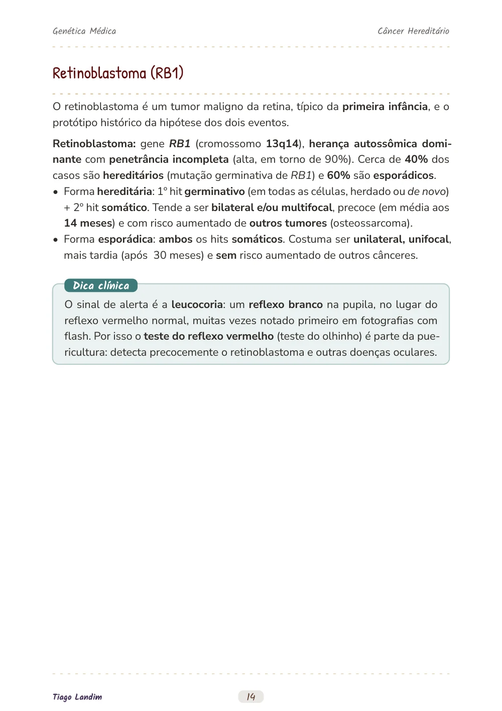 Câncer Hereditário