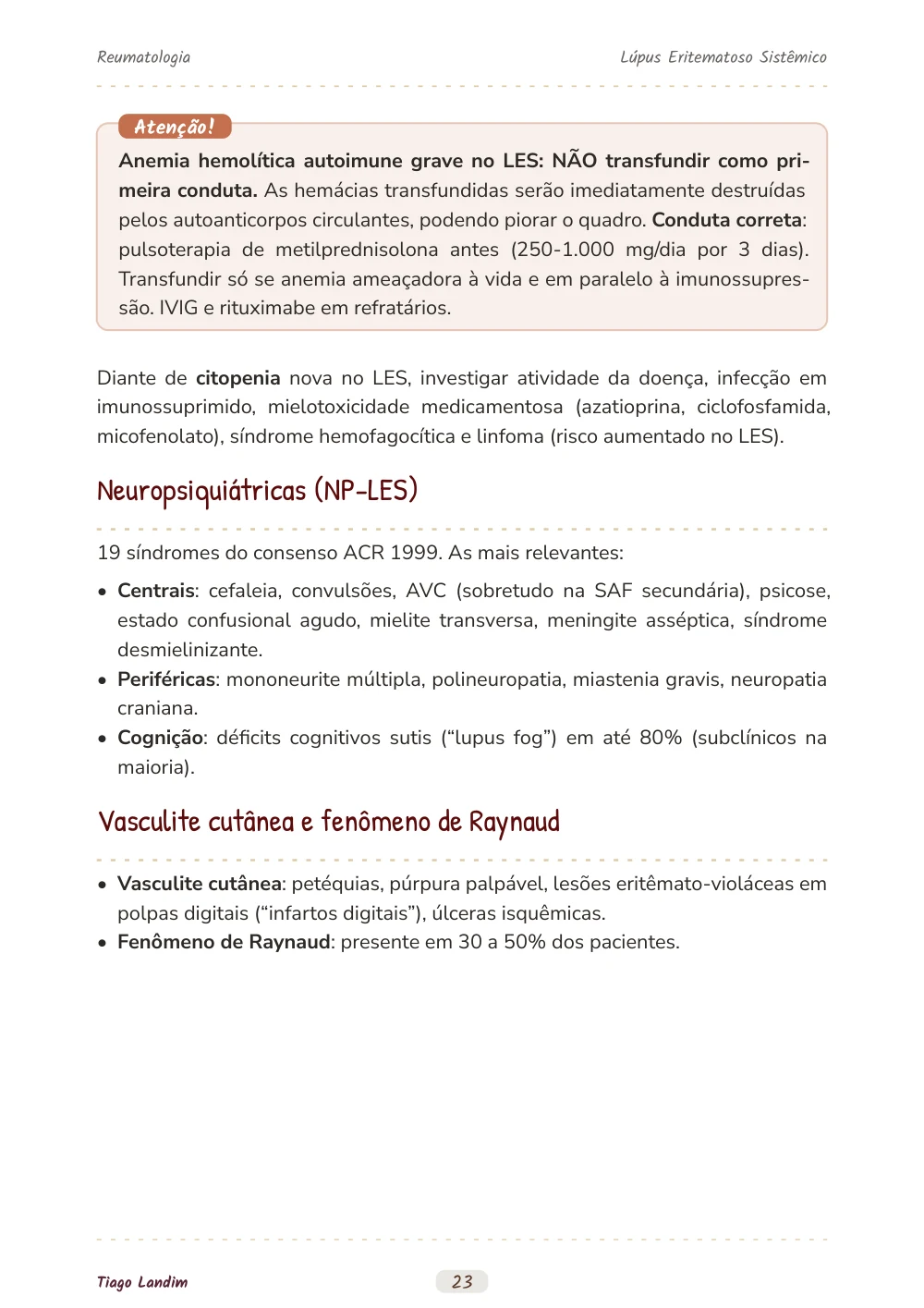 Lúpus Eritematoso Sistêmico