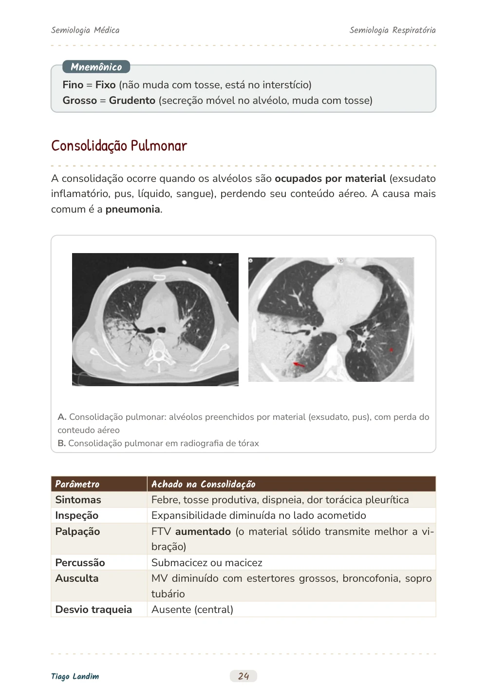 Semiologia Respiratória