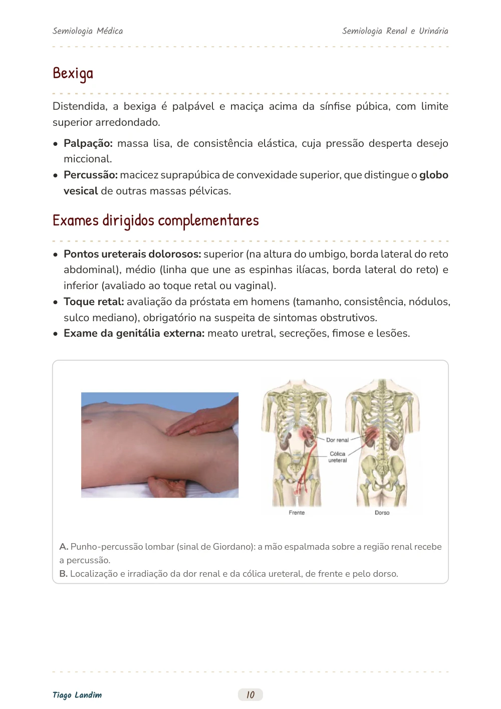 Semiologia Renal e Urinária
