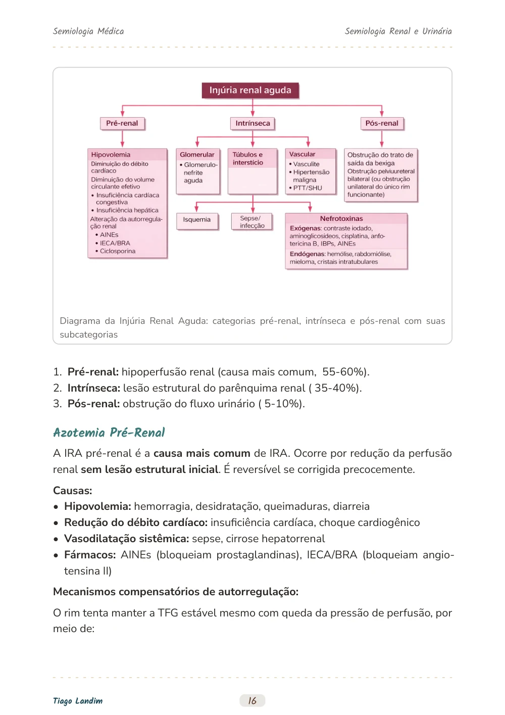 Semiologia Renal e Urinária