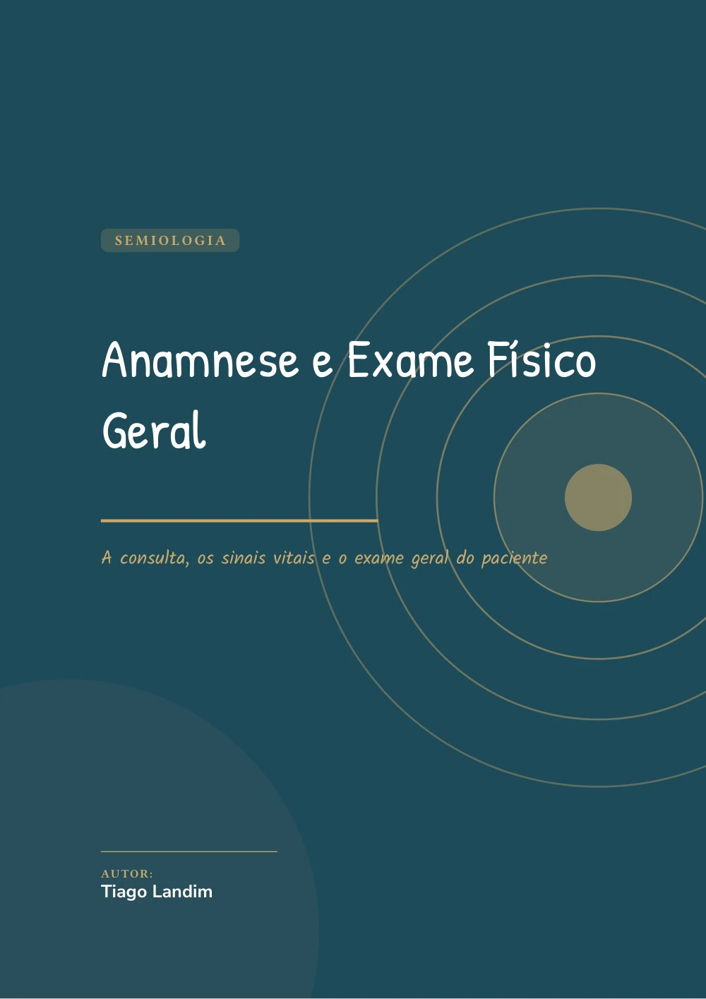Capa de Anamnese e Exame Físico Geral
