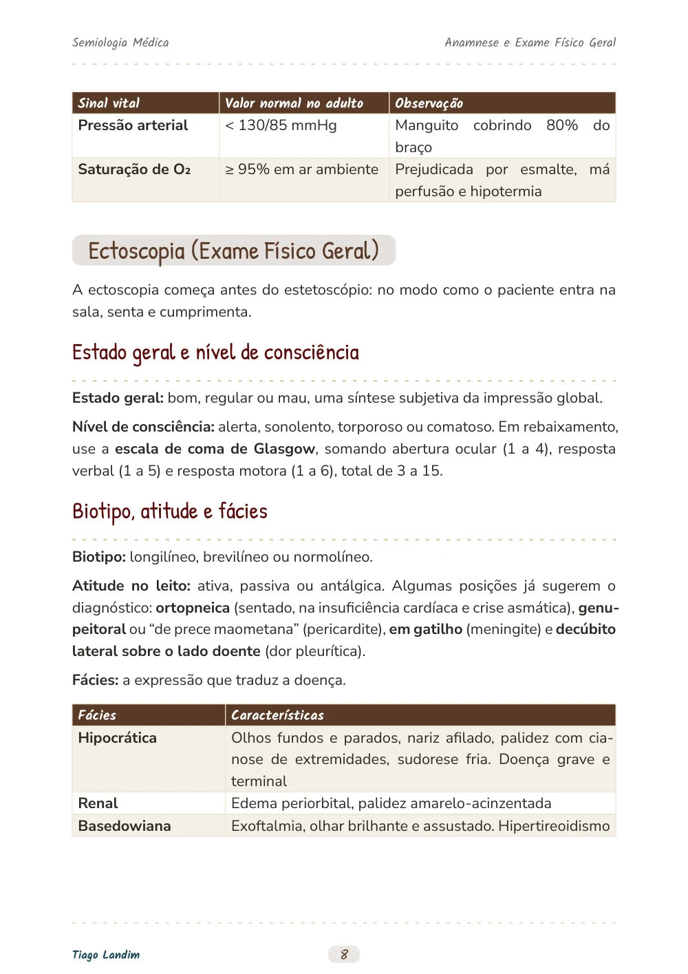 Anamnese e Exame Físico Geral