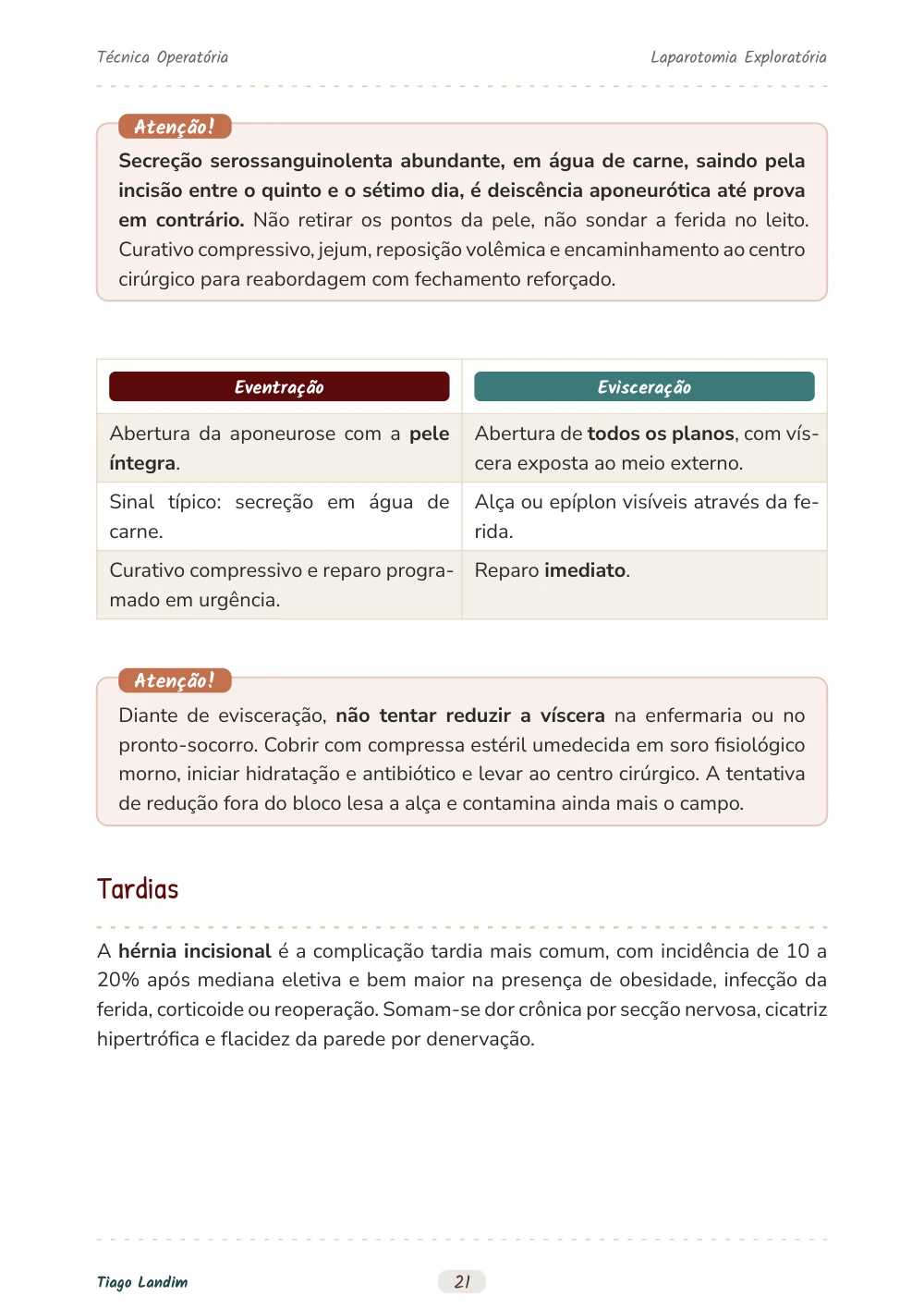 Laparotomia Exploratória